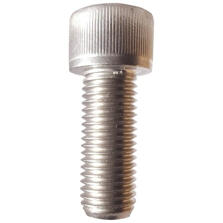 M14-2.00 Socket Head Cap Screw, Plain 316 Stainless Steel, 75 Mm Length, 125 PK